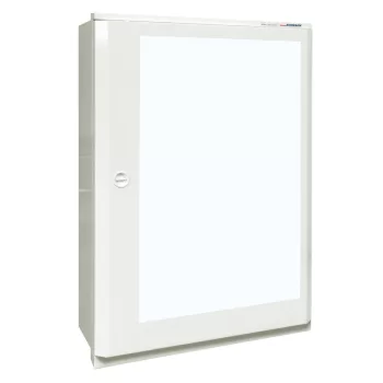   SCHRACK - Modul160 süllyesztett szekrény 5x33KE, üvegezett ajtóval - ILC3U533F-