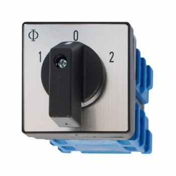   SCHRACK - Átkapcsoló, 1-0-2, 4 pontos rögzítésű, 20A, 2 pólusú, CH10 - IN002109--