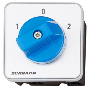   SCHRACK - Átkapcsoló, 1-0-2, 4 pontos rögzítésű, 20A, 2p, M10HE - IN006220--
