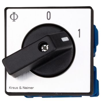   SCHRACK - Kapcsoló, 0-1, központi rögzítésű, 20A, 1p, CH10 - IN022000--