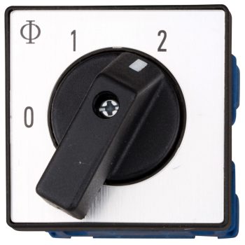   SCHRACK - Fokozatkapcsoló, 0-1-2, központi rögzítésű, 20A, 1p, CH10 - IN022010--