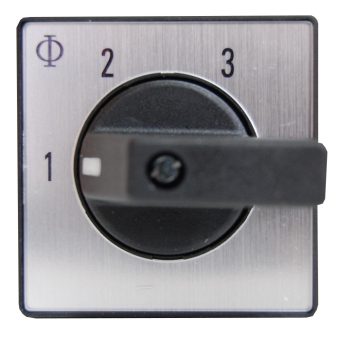   SCHRACK - Fokozatkapcsoló, 1-2-3, központi rögzítésű, 20A, 2p, CH10 - IN022016--