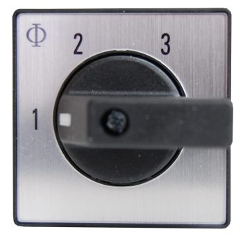   SCHRACK - Fokozatkapcsoló, 1-2-3-4-5, központi rögz, 20A, 1p, CH10 - IN022019--