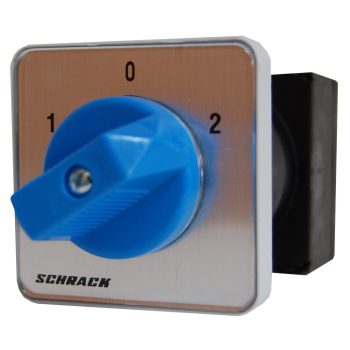   SCHRACK - Átkapcsoló, 1-0-2, központi rögzítésű, 20A, 2p, M10HZ - IN026220--
