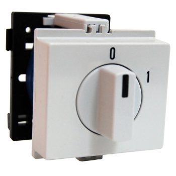   SCHRACK - Kapcsoló, 0-1, sorbaépíthető, 20A, 2 pólusú, CG8 - IN082001--