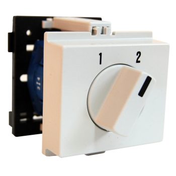   SCHRACK - Váltókapcsoló, 1-2, sorbaépíthető, 20A, 2 pólusú, CG8 - IN082007--