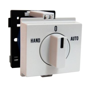   SCHRACK - Átkapcsoló, HAND-0-AUTO, sorbaépíthető, 20A, 2 pólusú, CG8 - IN082011--