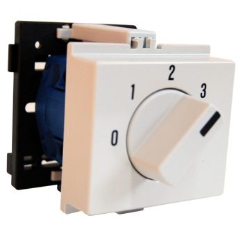   SCHRACK - Fokozatkapcsoló, 0-1-2-3, sorbaépíthető, 20A, 1 pólusú, CG8 - IN082012--