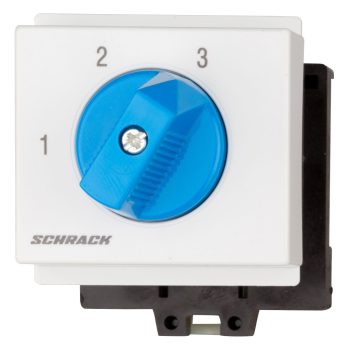   SCHRACK - Fokozatkapcsoló, 1-2-3, sorbaépíthető, 20A, 1 p, M10HSMA - IN083120--
