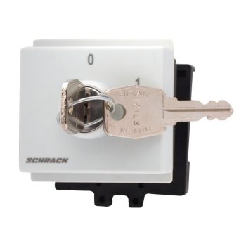   SCHRACK - Kulcsos kapcsoló, 0-1, sorbaépíthető, 20A, 1 p, M10HSMA - IN085121--