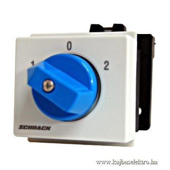   SCHRACK - Átkapcsoló, 1-0-2, sorbaépíthető, 20A, 1 p, M10HSMA - IN086120--