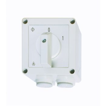   SCHRACK - Kapcsoló műanyag tokozatban, 0-1, 25A, 1 pólusú, CA20 - IN232004--