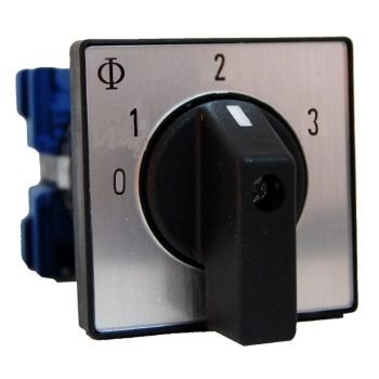   SCHRACK - Fokozatkapcsoló, 0-1-2-3, központi rögz, 10A, 1 pólusú, CG4 - IN622011--