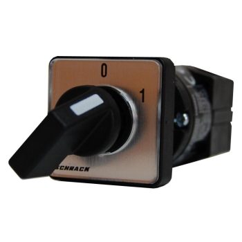   SCHRACK - Kapcsoló, 0-1, központi rögzítésű, 10A, 1 pólusú, M4HZ - IN625110--