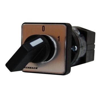   SCHRACK - Kapcsoló, 0-1, központi rögzítésű, 10A, 3 pólusú, M4HZ - IN625310--