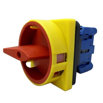   SCHRACK - Vész-ki főkapcsoló 0-1, 4 pontos rögzítésű, 3 pólusú, 25A - IN802001--