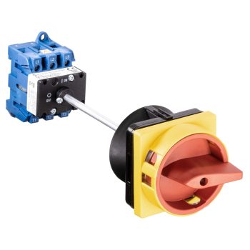   SCHRACK - Vész-ki főkapcsoló, 3-pólus, 32A, 11kW - IN802299--