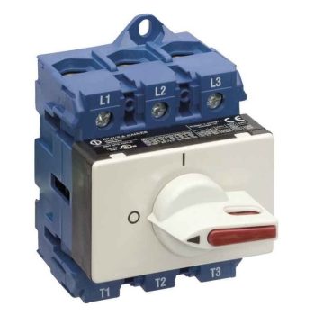   SCHRACK - Főkapcsoló, 0-1, sorbaépíthető, 63A, 3 p, KG64 - IN882003--