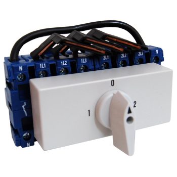   SCHRACK - Átkapcsoló 1-0-2, sorbaépíthető, 4 pólusú, 40A - IN882008--