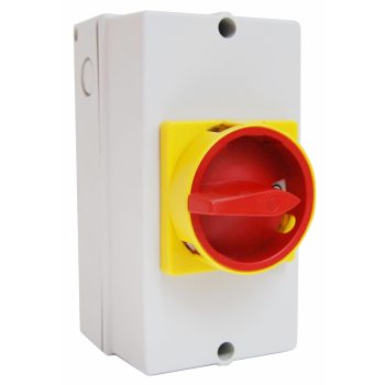   SCHRACK - Vész-ki főkapcsoló műa tokozatban, 0-1, 25A, 4 p - IN892002--