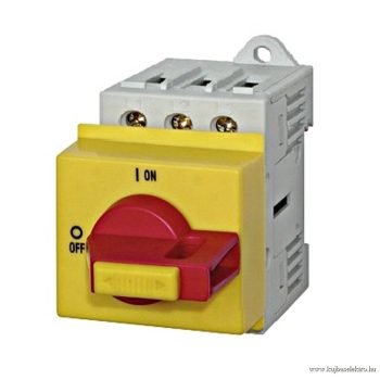   SCHRACK - Vész-ki főkapcsoló, 0-1, sorbaépíthető, 3p 100A/AC23 37kW - IN8R232A--