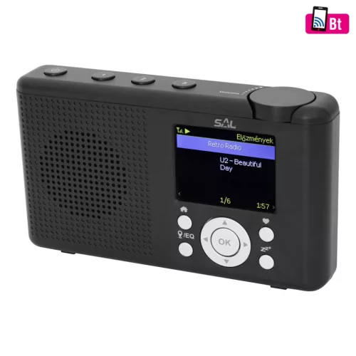 SOMOGYI ELEKTRONIC - INR 3000 - Internet rádió, 4in1, hordozható