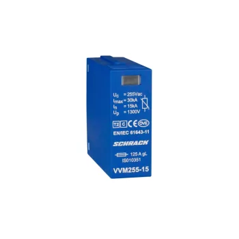   SCHRACK - Vartec varisztormodul TII, VVM - 255V/15kA - IS010351--