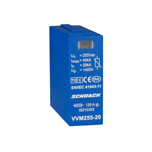 SCHRACK-IS010352 Vartec varisztormodul TII, VVM - 255V/20kA