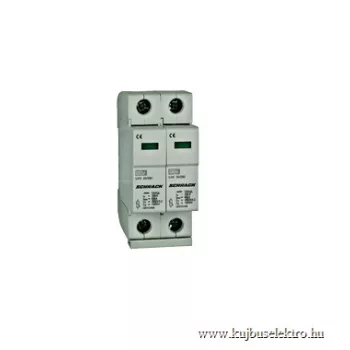  SCHRACK - T2/C - levezető komplett, 2p, 2x20kA/280V - UAS sorozat - IS010447--