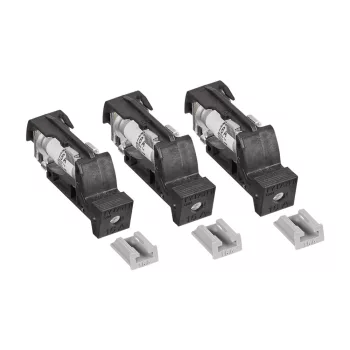   SCHRACK - Biztosító betét tartóval, TYTAN II-D0/3x16A grey - IS504714-A