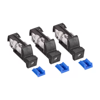   SCHRACK - Biztosító betét tartóval, TYTAN II-D0/3x20A blau - IS504715-A