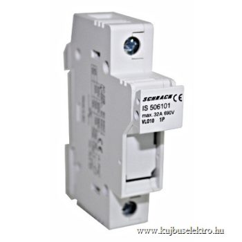   SCHRACK - Biztosítós szakaszoló kapcsoló, 10x38mm, 1 pólusú, 32A - IS506101--