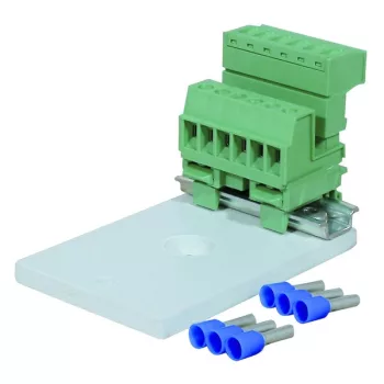   SCHRACK - Áramváltó sorkapocs, ARROW II, 1-3 nagyság 1 - 3 nagyságú készülékhez, áramváltó beszereléséhez, 6 pólusú, 2.5mm² - ISA05350--