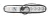SCHRACK - 19” dugaljzatsáv 6 dugaljzat+BO217516 hibaáramkapcs 1U - IU070112--