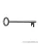 SCHRACK - Fém kulcs 61005 - IV29503---