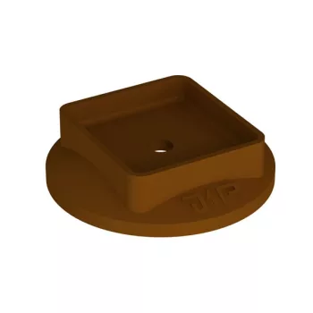 J.PRÖPSTER-1048 műanyag rozetta barna    Niro kapocs