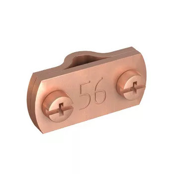 J.PRÖPSTER-1060 számtábla réz 8/10mm