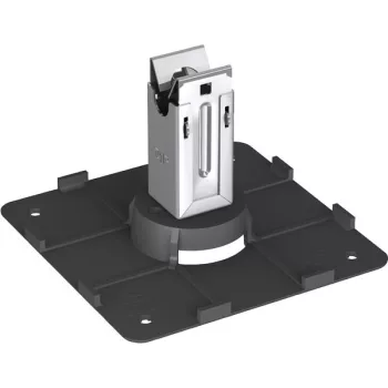   J.PRÖPSTER-110532 R - tetővez.tartó, Niro Rd10-hez, V2A, eltartás: 51mm, ragasztható