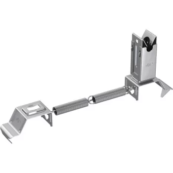   J.PRÖPSTER-110539 tetővezeték tartó Niro kúpcserépre - rugós feszítéssel, Rd8-hoz, V2A, eltartás: 58mm