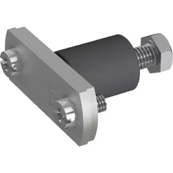   J.PRÖPSTER-111398 levezetőtartó szigetelt rögzítéssel, fl.30mm rögzítéséhez