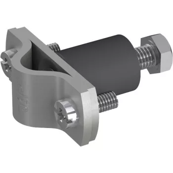   J.PRÖPSTER-111399 levezetőtartó szigetelt rögzítéssel, d=13mm rögzítéséhez