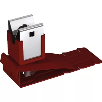   J.PRÖPSTER-111527RO R - tetővez.tartó, pala v. priolit zsindelyre, ill.:18mm, Rd 10mm, Stfz, RAL 8015