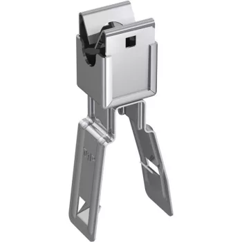   J.PRÖPSTER-111760 R - tetővez tartó RIB-ROOF, Rd 8-10 V2A kereszt irányú vezetékvezetés