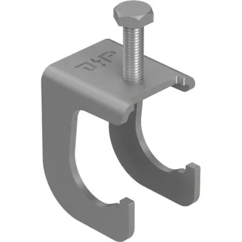   J.PRÖPSTER-111837 - Összekötőkapocs Max, acél/horganyzott,lapos 30-40 mm / Ø 25-38 mm