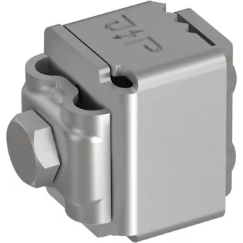   J.PRÖPSTER-111887 csatlakozókapocs kettős csatl. 5-20mm peremhez V2A, Rd 8-10mm