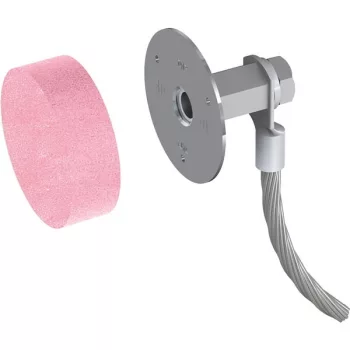   J.PRÖPSTER-112155 földelési fixpont V4A flexibilis csatlakozó vezetékkel M16