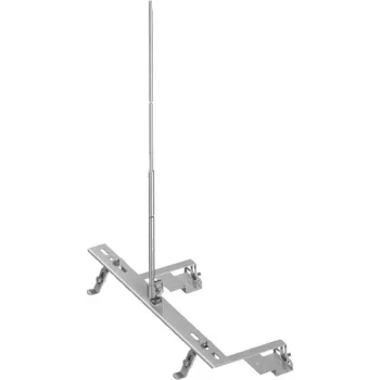   J.PRÖPSTER-1254S2 - rúdtartó cserép alá V2A  + felfogórúd 1500mm