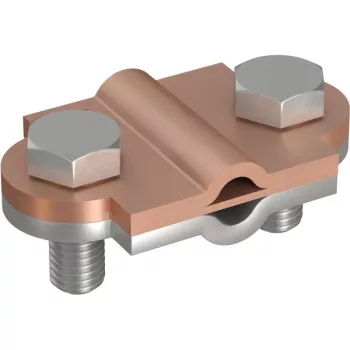   J.PRÖPSTER-1343Z - vario kétfémes összekötőkapocs Stfz lapos / Cu körvezető