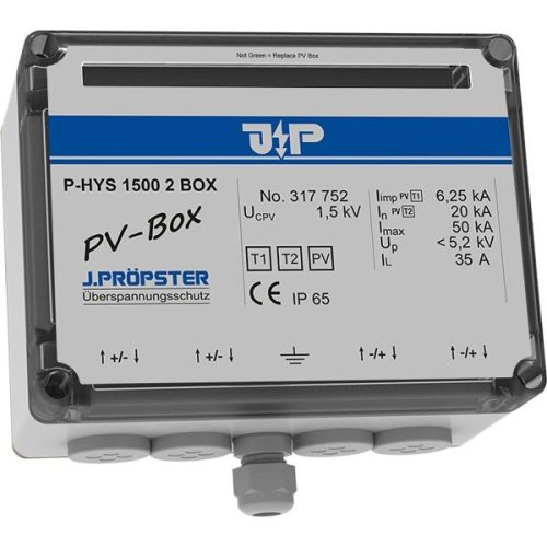 J.PRÖPSTER-317752 - Kombi-levezető P-HYS 1500 2 BOX,1+2 típus
