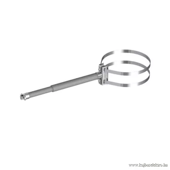   J.PRÖPSTER-490444 ISO traverse, teleszkópos, szalag-rögzítővel, GFK 40/32mm 650-1000mm, Rd 8-10-16mm